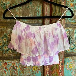 Boho Me Tube Top w/Flounce Top Size Small NWOT